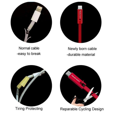 Repairable USB Charging Cable™ - Beetno Store - Repairable USB Charging Cable, TECH, WORKING